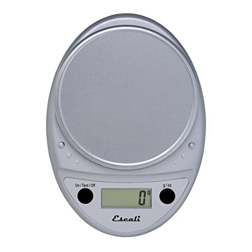 Escali Primo Digital Food Scale Multi-Functional Kitchen Scale and Baking Scale for Precise Weight Measuring and Portion Control, 8.5 x 6 x 1.5 inches, Chrome - My Kitchen Products