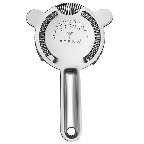 Etens Cocktail Strainer for Drinks, Bar Strainers for Bartending, Martini Strainer for Boston Shaker Mixing