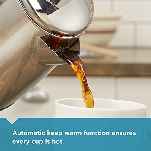 Farberware Electric Coffee Percolator, Stainless Steel Basket, Automatic Keep Warm, No-Drip Spout, 8 Cup - My Kitchen Products