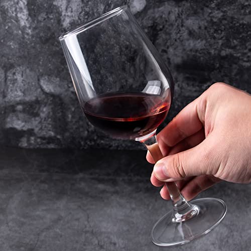 FAWLES Fully Tempered Wine Glasses, Shock Resistant Wine Glass Set for Red or White Wine, Dishwasher Safe Stem Glasses for Restaurants, Bars, Home (Set of 8, 15.5 oz) - My Kitchen Products