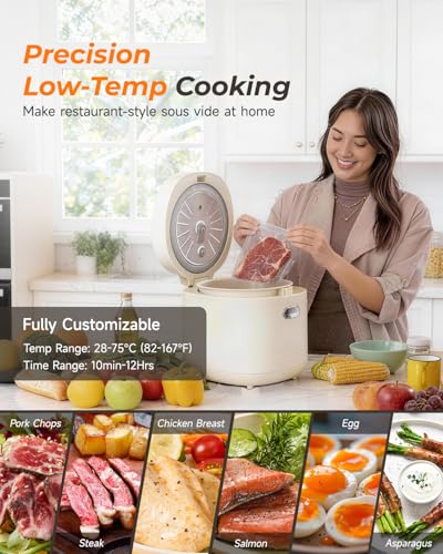 Feekaa Rice Cooker Small, 3-Cup Uncooked (6-Cup Cooked), Compact Mini Rice Cooker Small Kitchen with Ceramic Coated Inner Pot, Rice Maker with 6 Menu Options, 12H Delay Timer, Low Temperature Cooking - My Kitchen Products