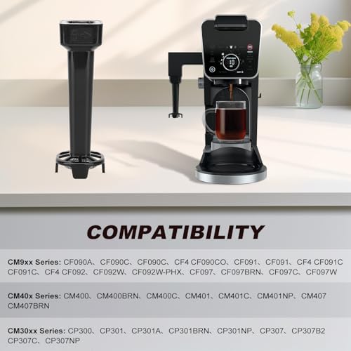 Fold-Away Frother Whisk Replacement for Ninja CM401: Compatible with Ninja Specialty Dual Brew Coffee Maker, Hot & Iced Coffee - CF090 CF092 CF097 CM400 CP300 CP301 CP307，BPA Free - My Kitchen Products