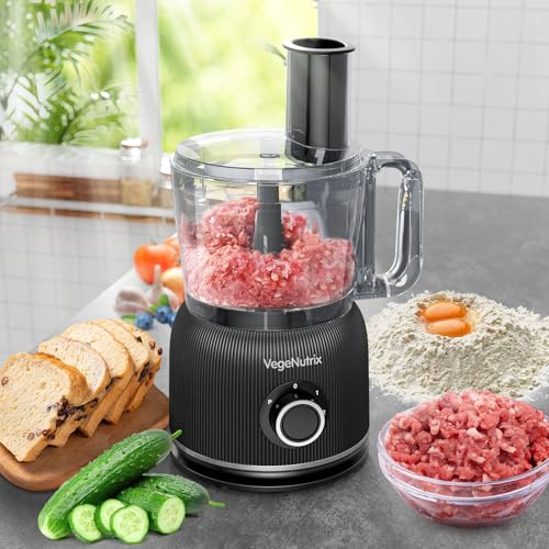 Food Processor and Blender Combo, 88 oz Food Chopper for Meat, Vegetable and Dough, 70 oz 700W Glass Jar Blender with 2 Speeds and Pulse for Smoothie, Nutrient Extractions, and More - My Kitchen Products