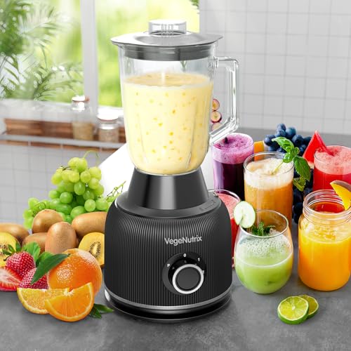 Food Processor and Blender Combo, 88 oz Food Chopper for Meat, Vegetable and Dough, 70 oz 700W Glass Jar Blender with 2 Speeds and Pulse for Smoothie, Nutrient Extractions, and More - My Kitchen Products