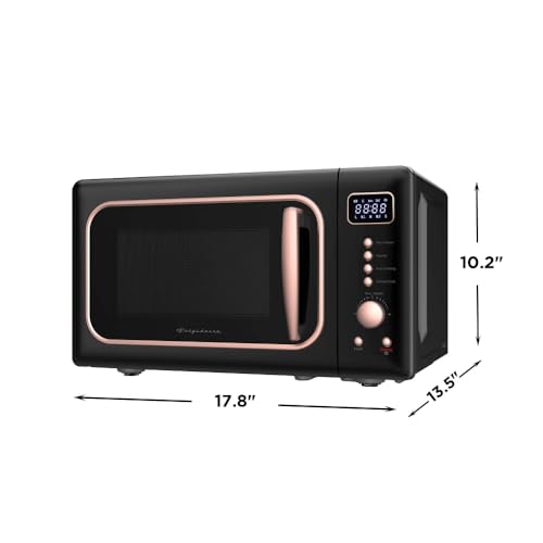 FRIGIDAIRE EMW788RETRO 0.7 cu. ft. Retro Microwave, RoseGold - My Kitchen Products