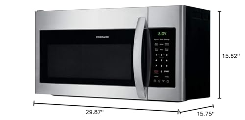 FRIGIDAIRE FFMV1846VS 30" Stainless Steel Over The Range Microwave with 1.8 cu. ft. Capacity, 1000 Cooking Watts, Child Lock and 300 CFM - My Kitchen Products