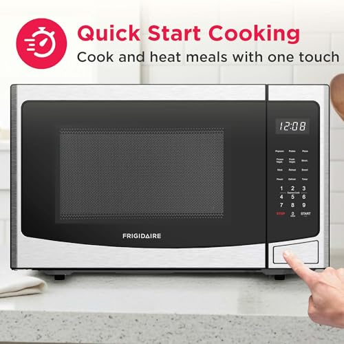 FRIGIDAIRE Microwave Oven, Inverter Technology, Multi Function, Programmable, 1.1 Cu Ft 1000-Watt - My Kitchen Products