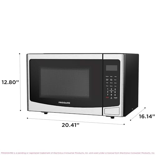 FRIGIDAIRE Microwave Oven, Inverter Technology, Multi Function, Programmable, 1.1 Cu Ft 1000-Watt - My Kitchen Products