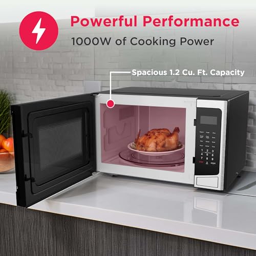 FRIGIDAIRE Microwave Oven, Inverter Technology, Multi Function, Programmable, 1.1 Cu Ft 1000-Watt - My Kitchen Products