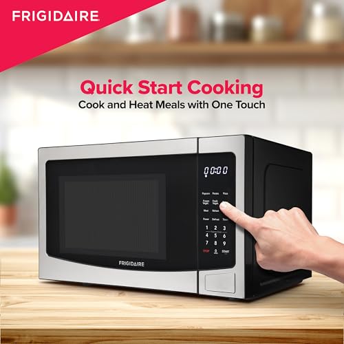 FRIGIDAIRE Stainless Steel Microwave Oven, Multi Function, Programmable, 1.1 Cu Ft 1000-Watt - My Kitchen Products