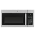 GE 30" Over-the-Range Microwave, 1.6 Cu. Ft., 1000 Watts, 300 CFM Hood Vent, LED Lighting, Auto Defrost, Easy Mount Install, Stainless Steel, JVM3160RFSS - My Kitchen Products