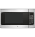 GE Countertop Microwave Oven, Compact 1.1 Cubic Ft., 950-watt Capacity, 6 Auto Cooking Settings, Child-Lock Technology, Kitchen Essentials for The Countertop, Dorm Room or Apartment, Stainless Steel - My Kitchen Products