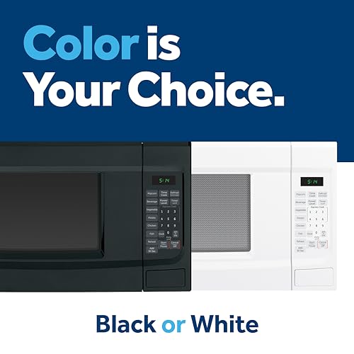 GE GCST14S1WBB 1.4 Cu. Ft. Black Countertop Microwave - My Kitchen Products