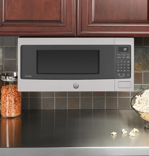 GE Profile PCHK11S1WSS 1.1 Cu Ft Countertop Microwave, 800W, Sensor Cooking, Scan-to-Cook, Wi-Fi Enable, Built-In Capable, Stainless Steel - My Kitchen Products