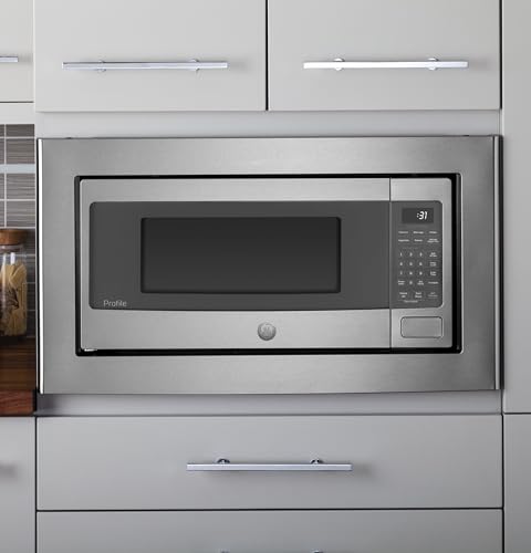 GE Profile PCHK11S1WSS 1.1 Cu Ft Countertop Microwave, 800W, Sensor Cooking, Scan-to-Cook, Wi-Fi Enable, Built-In Capable, Stainless Steel - My Kitchen Products