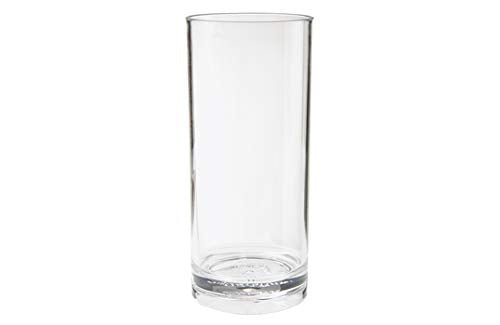 G.E.T. H-14-1-SAN-CL-EC Clear 14 oz. Tom Collins, Break Resistant Dishwasher Safe San Specialty Drinkware Collection (Pack of 4) - My Kitchen Products