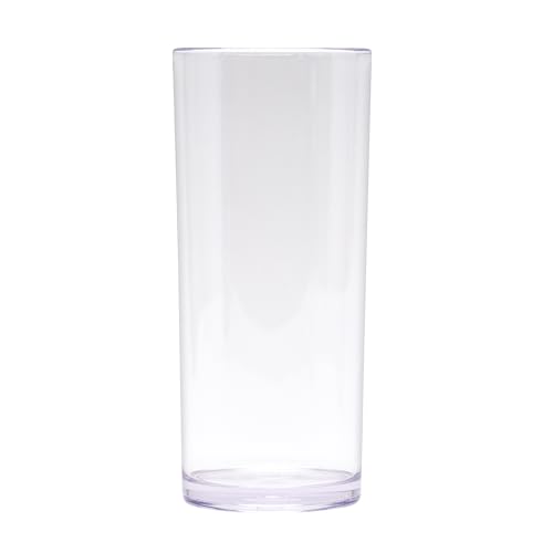 G.E.T. H-16-1-SAN-CL-EC 16 oz. High Ball Glasses, Reusable Plastic (Pack of 4) - My Kitchen Products