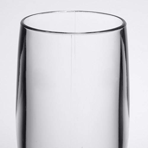 G.E.T. SW-1401-1-SAN-CL-EC BPA-Free Shatterproof Plastic Champagne Glasses, 6 Ounce, Clear (Set of 4) - My Kitchen Products
