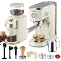Gevi Espresso Machine 20 Bar with Grinder, Professional Espresso Maker with 35 Precise Grind Settings Burr Coffee Grinders Combos, Super-Automatic Espresso Machines, Ideal for Coffee Lover - My Kitchen Products