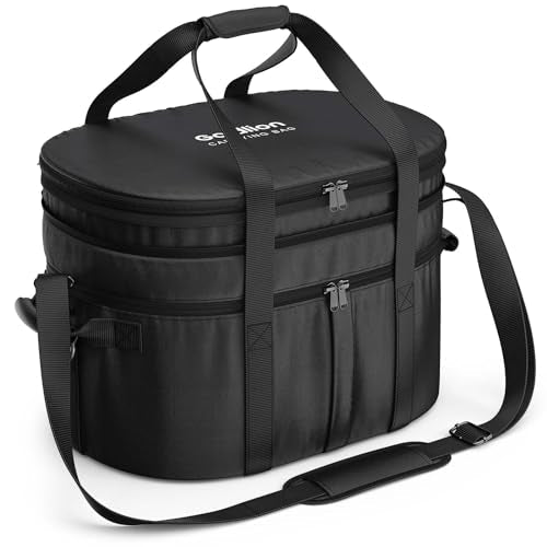 Goldlion Carrying Bag Compatible with Ninja Crockpot Slow Cooker - Portable Travel Carrier Case - Accessories for Ninja Foodi Possiblecooker Pro 8.5 Qt - My Kitchen Products