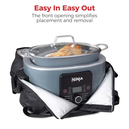 Goldlion Carrying Bag Compatible with Ninja Crockpot Slow Cooker - Portable Travel Carrier Case - Accessories for Ninja Foodi Possiblecooker Pro 8.5 Qt - My Kitchen Products