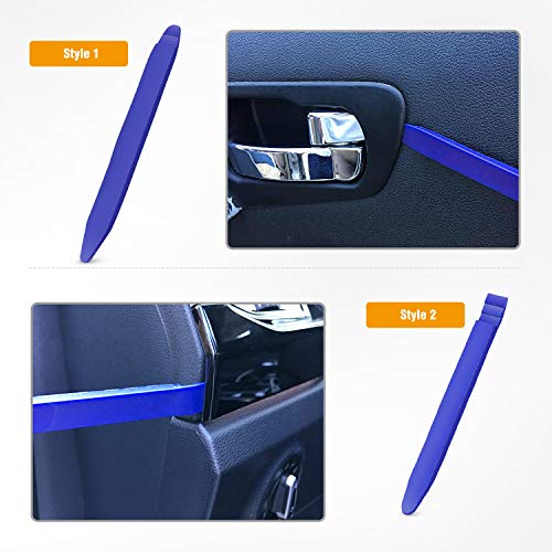 GOOACC 5PCS Auto Trim Removal Tool Kit No-Scratch Pry Tool Kit for Car Door Clip Panel & Audio Dashboard Dismantle -5PCS - My Kitchen Products