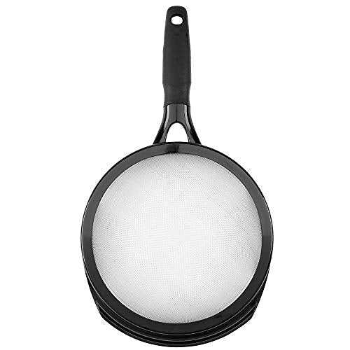 GoodCook Touch 8" Stainless Steel Wire Mesh Strainer with Non-slip Grip Handle - My Kitchen Products