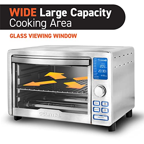 Gourmia Digital Stainless Steel Toaster Oven Air Fryer – Stainless Steel - My Kitchen Products