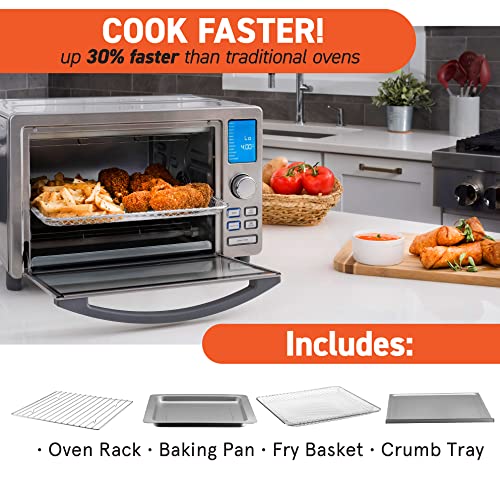 Gourmia Digital Stainless Steel Toaster Oven Air Fryer – Stainless Steel - My Kitchen Products