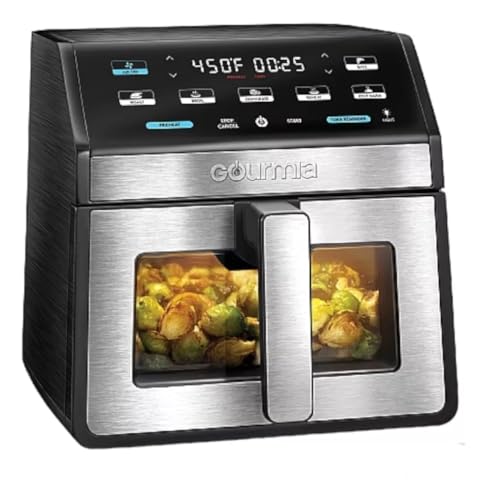 Gourmia GOURMIA Digital Air Fryer, 7.5 Liter with Window and Light, Mod. GAF858 - My Kitchen Products