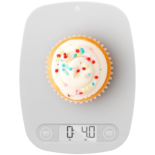 Greater Goods Food Scale – Digital Kitchen Scale, 1g Precision, Easy-Tare & Quick Conversion, Slim Compact Design, Durable & Portable | Ideal for Cooking, Baking & Meal Prep (Ash Gray) - My Kitchen Products