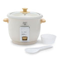 GreenLife Rice Cooker with Removable PFAS-Free Ceramic Nonstick Pot, 3-Cups Uncooked/6-Cups Cooked, Grains & Oatmeal Multicooker, Compact One-Switch Design, Auto Keep Warm, Easy Clean, Cream - My Kitchen Products