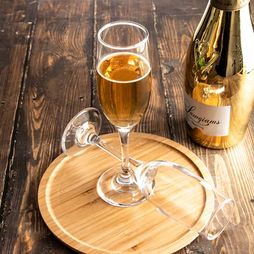 HAKEEMI Elegant Champagne Flutes Set of 16 Champagne Glasses for Wedding or Christmas, 6 oz Ideal for Sparkling Wine - Dishwasher Safe - My Kitchen Products