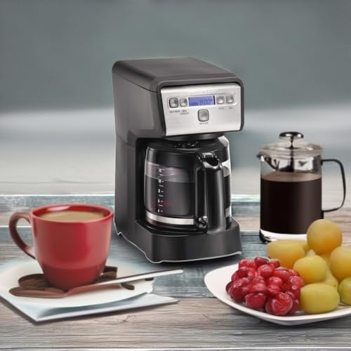Hamilton Beach 12 Cup Compact Programmable Drip Coffee Maker - My Kitchen Products