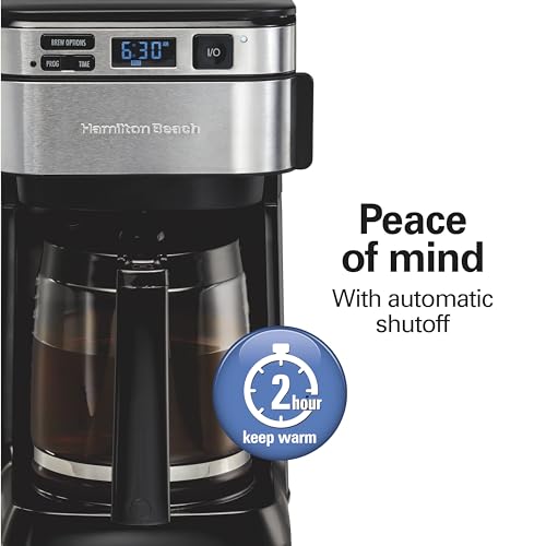 Hamilton Beach 12 Cup Programmable Coffee Maker, FrontFill Drip Coffee Maker - My Kitchen Products