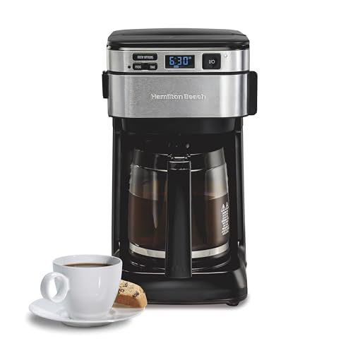 Hamilton Beach 12 Cup Programmable Coffee Maker, FrontFill Drip Coffee Maker - My Kitchen Products