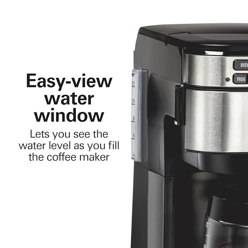 Hamilton Beach 12 Cup Programmable Coffee Maker, FrontFill Drip Coffee Maker - My Kitchen Products