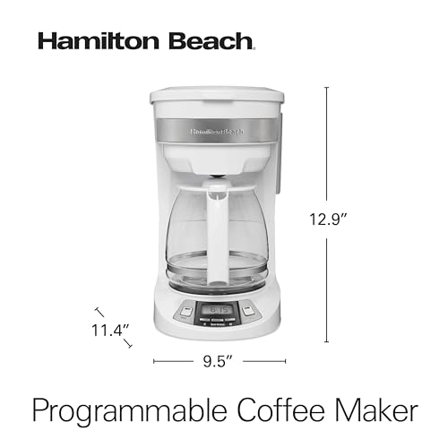 Hamilton Beach 12 Cup Programmable Drip Coffee Maker - My Kitchen Products