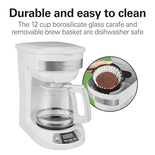 Hamilton Beach 12 Cup Programmable Drip Coffee Maker - My Kitchen Products