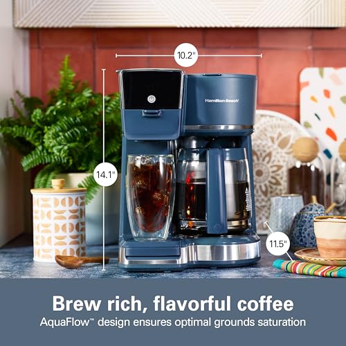 Hamilton Beach 2-Way Drip Coffee Maker & Single Serve Coffee Machine - My Kitchen Products