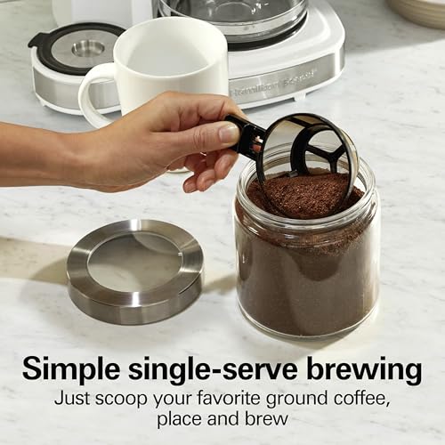 Hamilton Beach 2-Way Programmable Coffee Maker & Single Serve Coffee Maker - My Kitchen Products