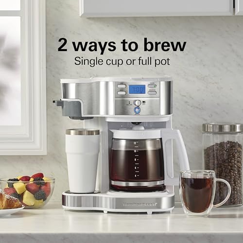 Hamilton Beach 2-Way Programmable Coffee Maker & Single Serve Coffee Maker - My Kitchen Products