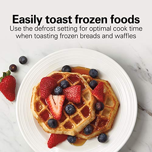 Hamilton Beach 24782 Retro Toaster with Wide Slots, Sure-Toast echnology, Bagel & Defrost Settings, Auto Boost to Lift Smaller Breads, 4 Slice, Polished Stainless Steel - My Kitchen Products