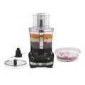 Hamilton Beach Big Mouth Duo Plus 12 Cup Food Processor & Vegetable Chopper with Additional Mini 4 Cup Bowl, Black (70580) - My Kitchen Products