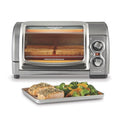 Hamilton Beach Easy Reach 4-Slice Countertop Toaster Oven With Roll-Top Door, 1200 Watts, Fits 9” Pizza, 3 Cooking Functions for Bake, Broil and Toast, Silver (31344DA) - My Kitchen Products