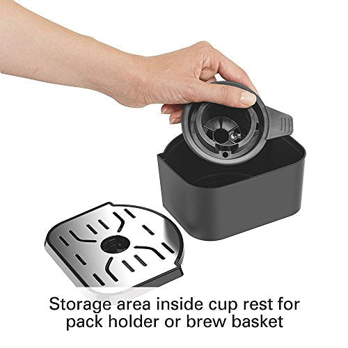Hamilton Beach FlexBrew 2-Way Brewer Programmable Coffee Maker (49976) Bundle with Support Extension - My Kitchen Products
