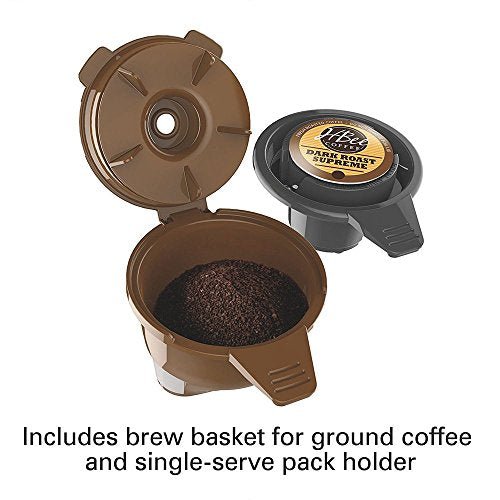 Hamilton Beach FlexBrew 2-Way Brewer Programmable Coffee Maker (49976) Bundle with Support Extension - My Kitchen Products