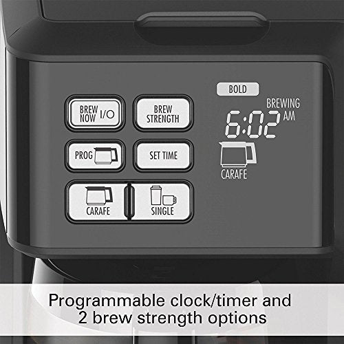 Hamilton Beach FlexBrew 2-Way Brewer Programmable Coffee Maker (49976) Bundle with Support Extension - My Kitchen Products