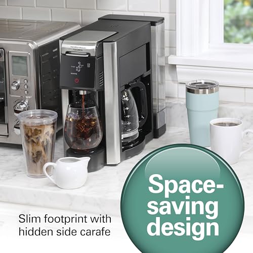 Hamilton Beach Flexbrew Advanced 5-in-1 Drip & Single Serve Coffee Maker - My Kitchen Products