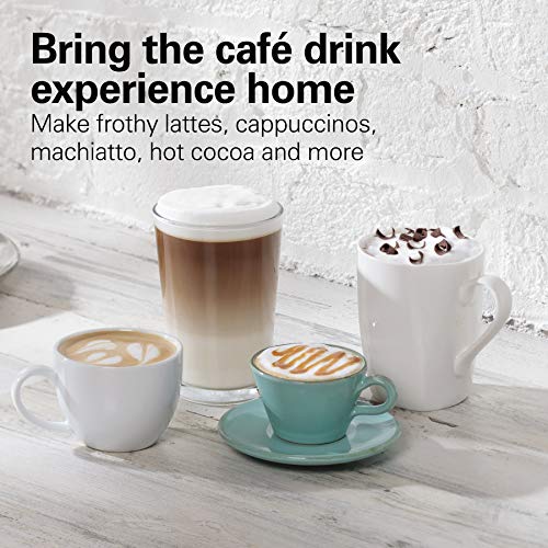Hamilton Beach FlexBrew Single-Serve Coffee Maker with Milk Frother Compatible with K-Cup Pods and Grounds, 1cups, Black (49949) - My Kitchen Products